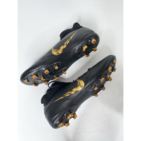 Nike Mercurial Superfly 6 FG Men’s Soccer Cleats Black Gold Size 10 - Picture 2 of 7